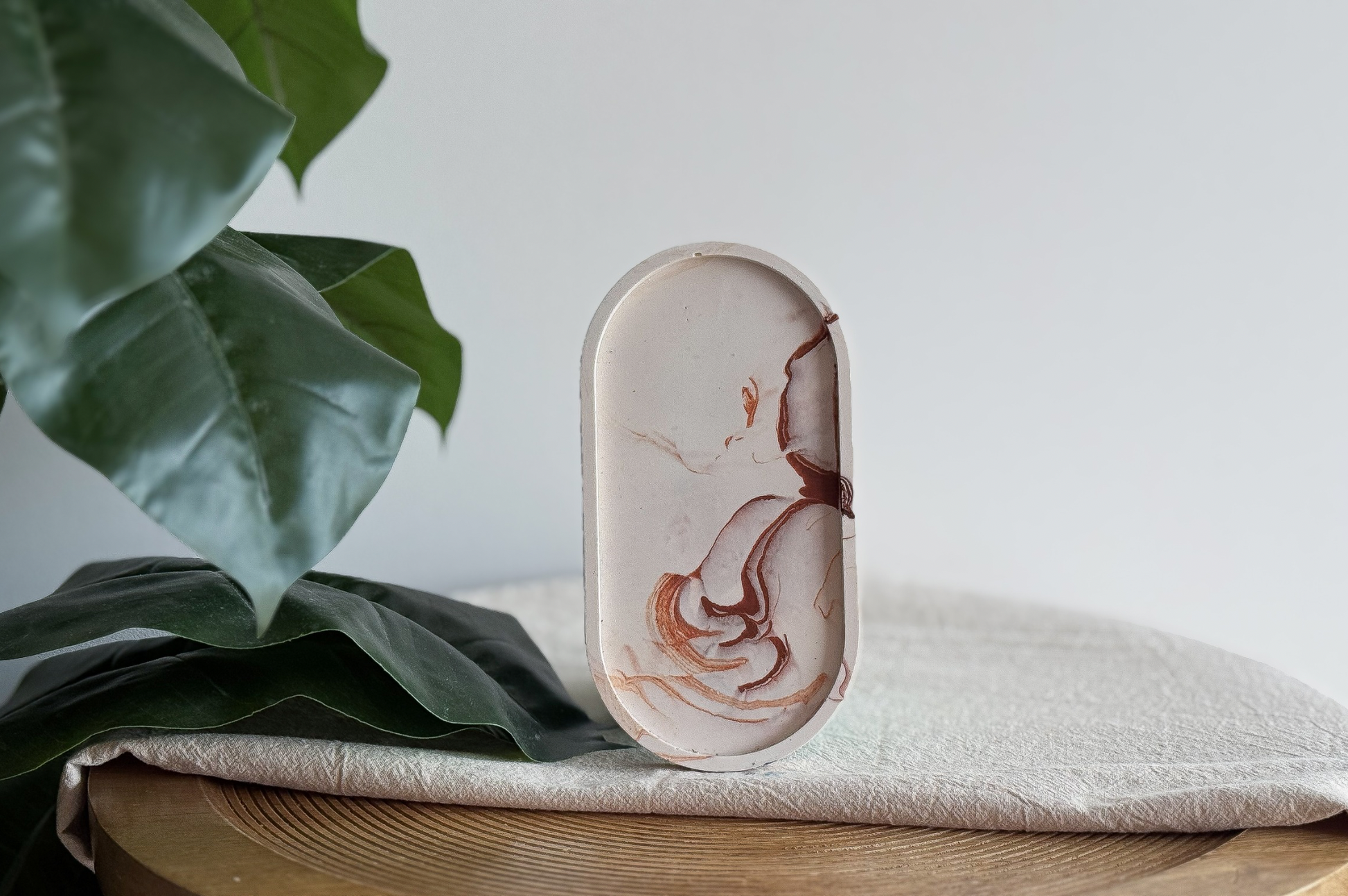 Bastelset Resin-Schälchen terrakotta