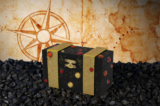 Schwarze Schatzkästchen