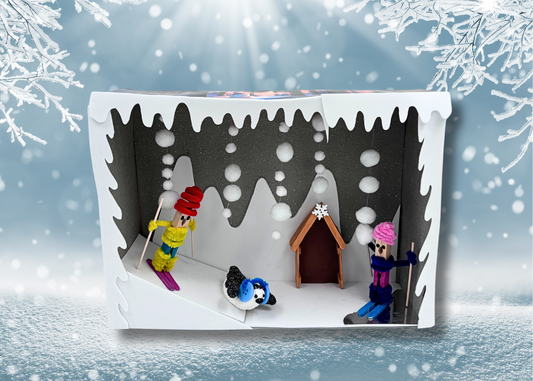 Bastelset winterbox Kinder