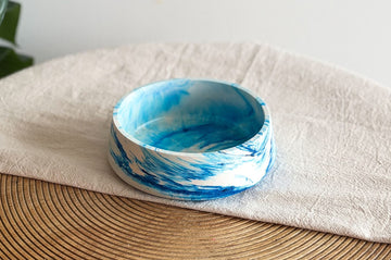 Bastelset Resin Schüssel Blau Ø 13 cm