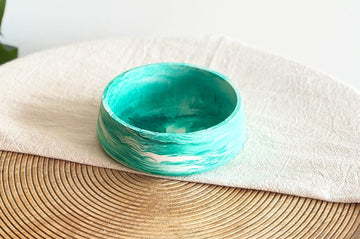 Bastelset Resin Schüssel Grün Ø 13 cm