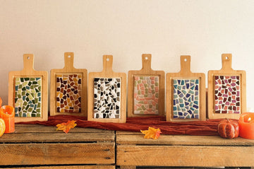Mosaik Bastelset Servierbrett Mini