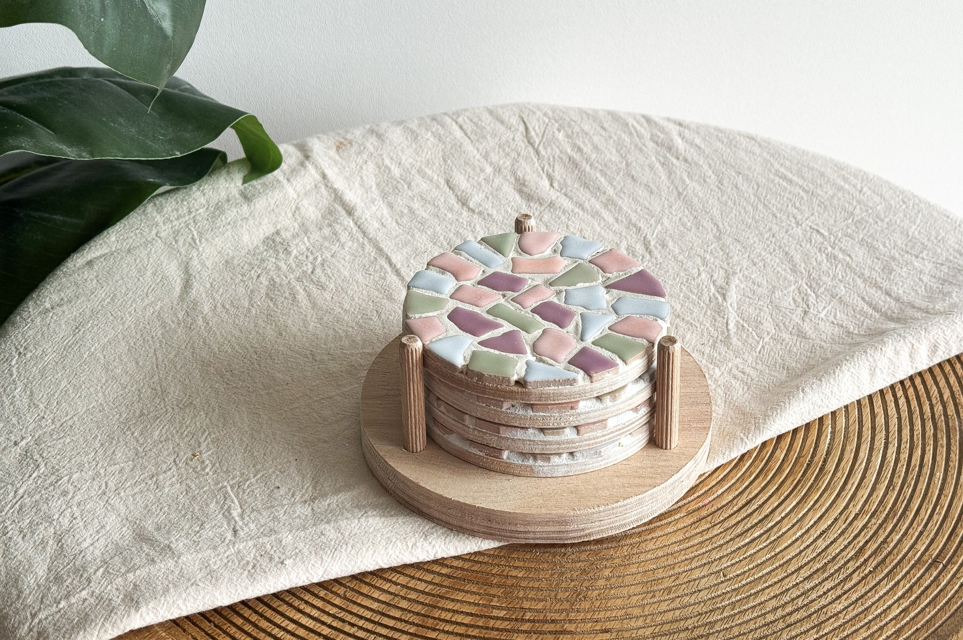 Mosaik Bastelset - Untersetzer (inklusive Halter)