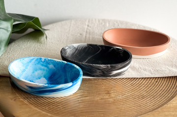 Bastelset Resin Ovale Schale 15 cm