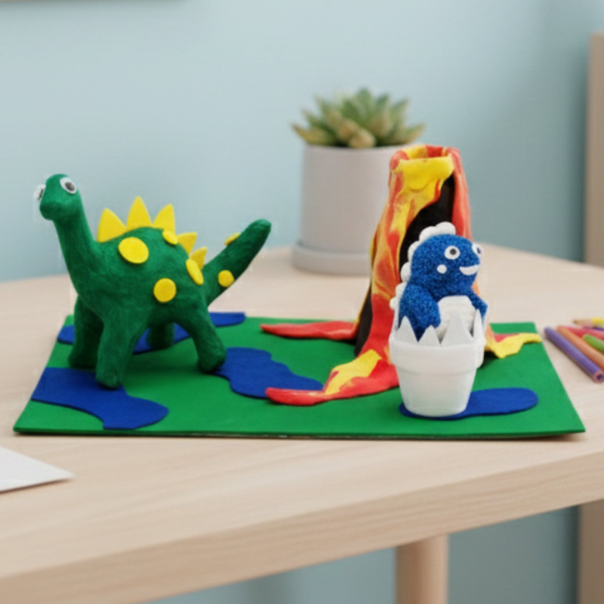 Dino Bastelset Kinder