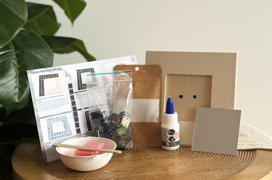 Bastelset Glas Mosaik Spiegel