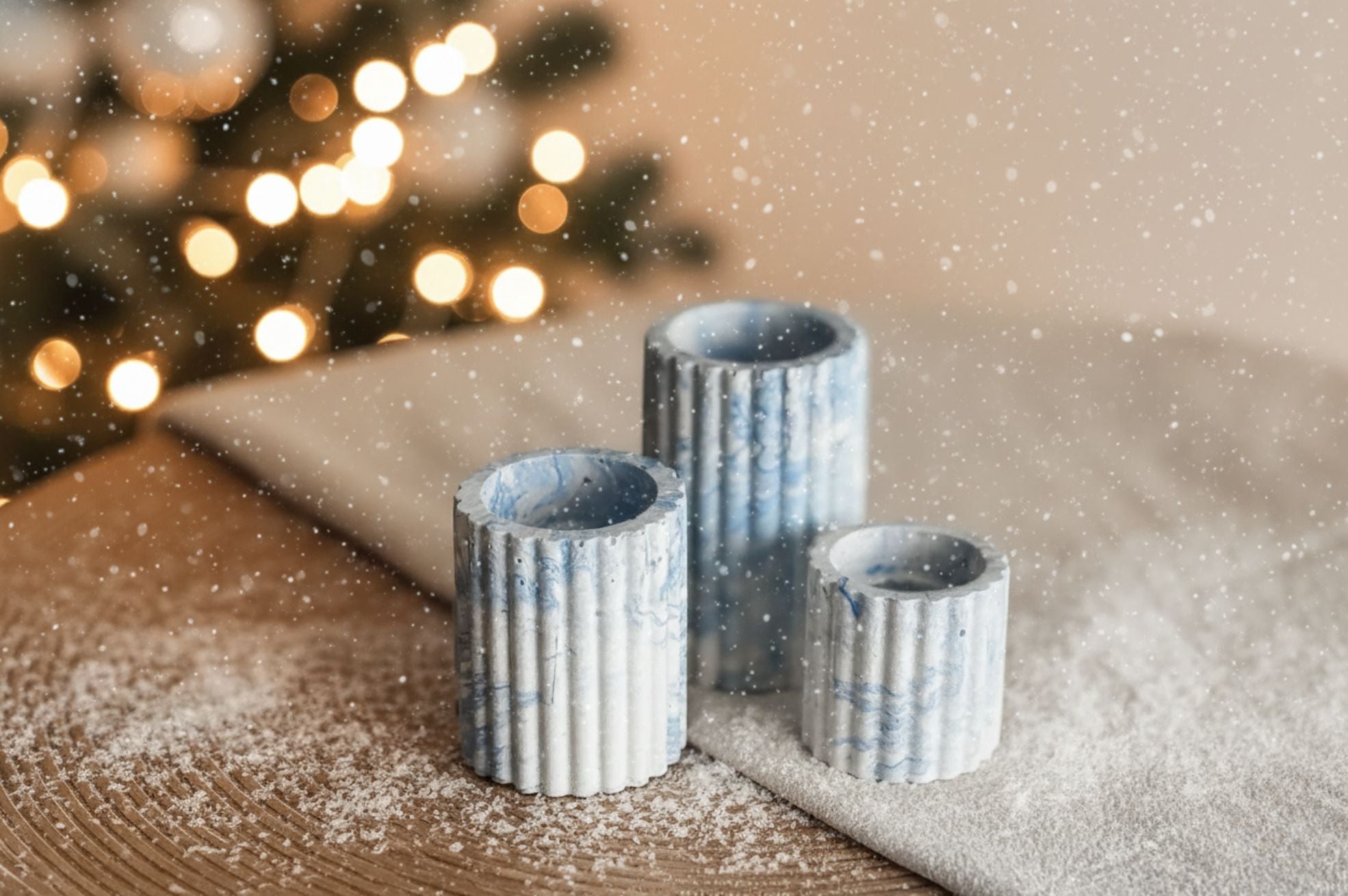 Bastelset Resin Kerzenset