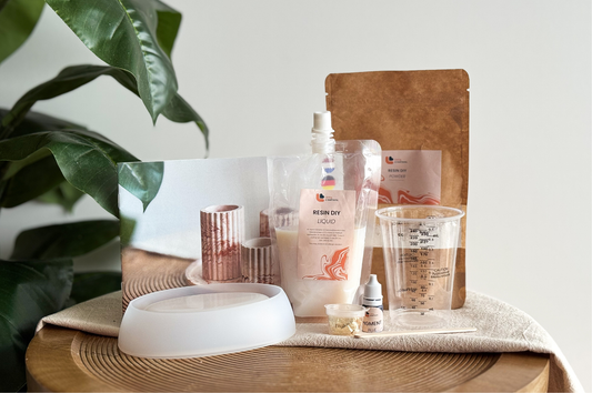 Bastelset Resin Ovale Schale 15 cm