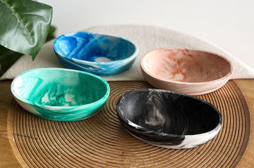 Bastelset Resin Ovale Schale 15 cm
