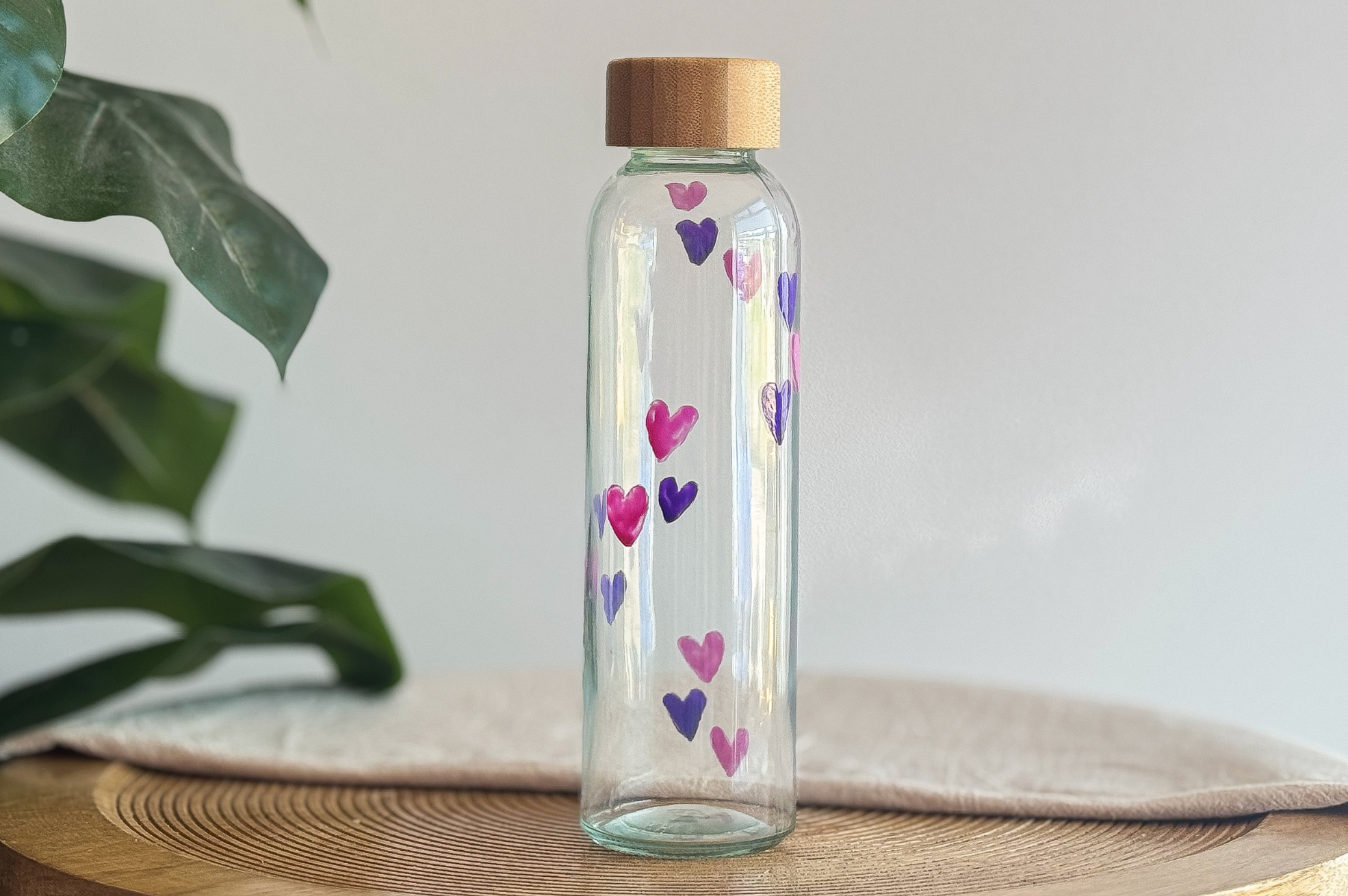 DIY Wasserflaschen-Set Für Mädchen – Mit Meerjungfrau-Aufklebern, 590 Ml, BPA-frei