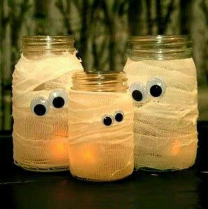 Halloween Glaser Basteln