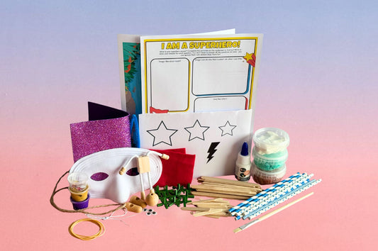 Bastelset Superhelden