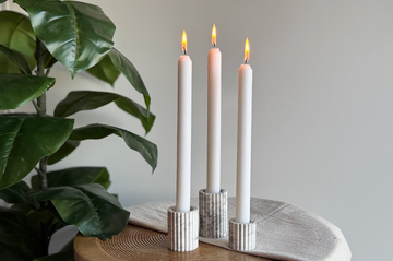 Bastelset Resin Kerzenset Schwarz