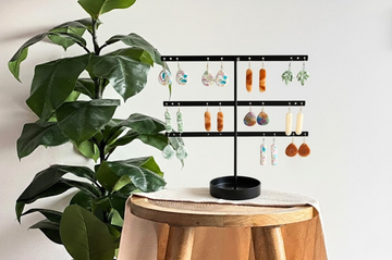 DIY Fimo Polymer Clay Ohrringe Mehrfarbig inkl. Werkzeug