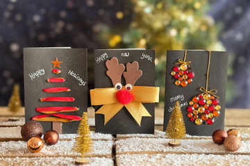 Bastelset Weihnachtskarten (6 Stück)