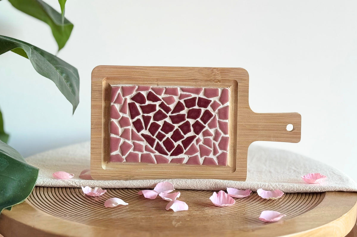 Baker Ross Herz-Mosaik-Magnete – 5er Set Zum Selbstbasteln, Perfekt Für Kinderparty, Valentinstag & Kreativstunden