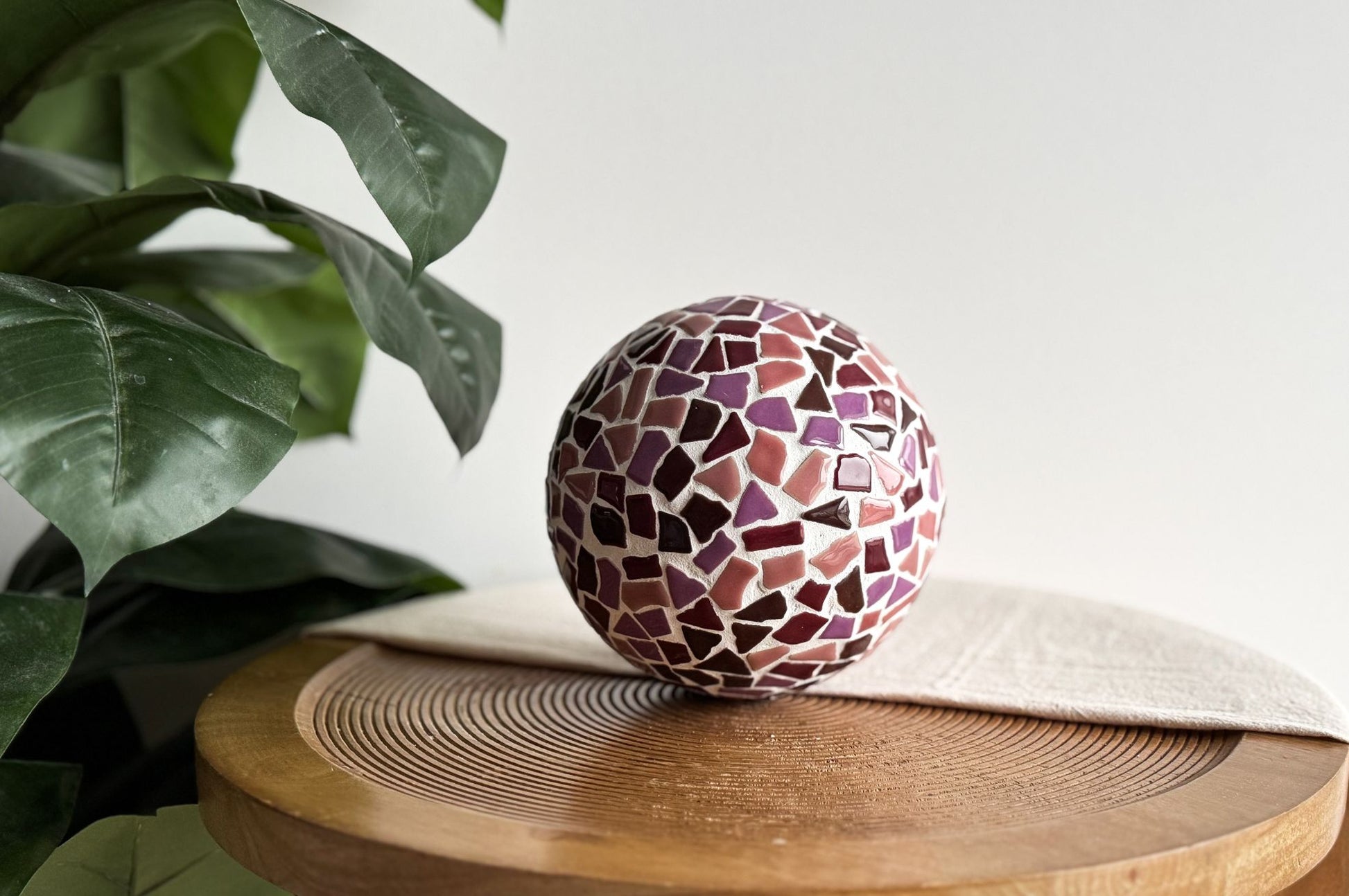 Bastelset Mosaikkugel alstrosa