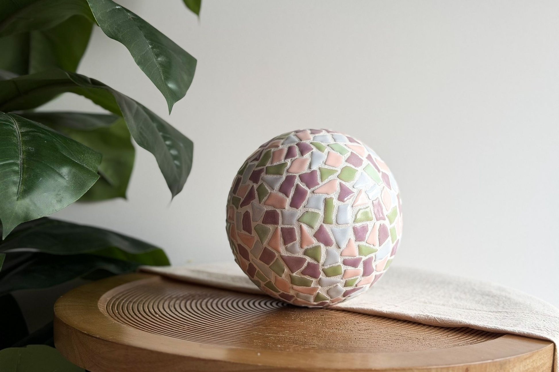 Bastelset Mosaikkugel pastell