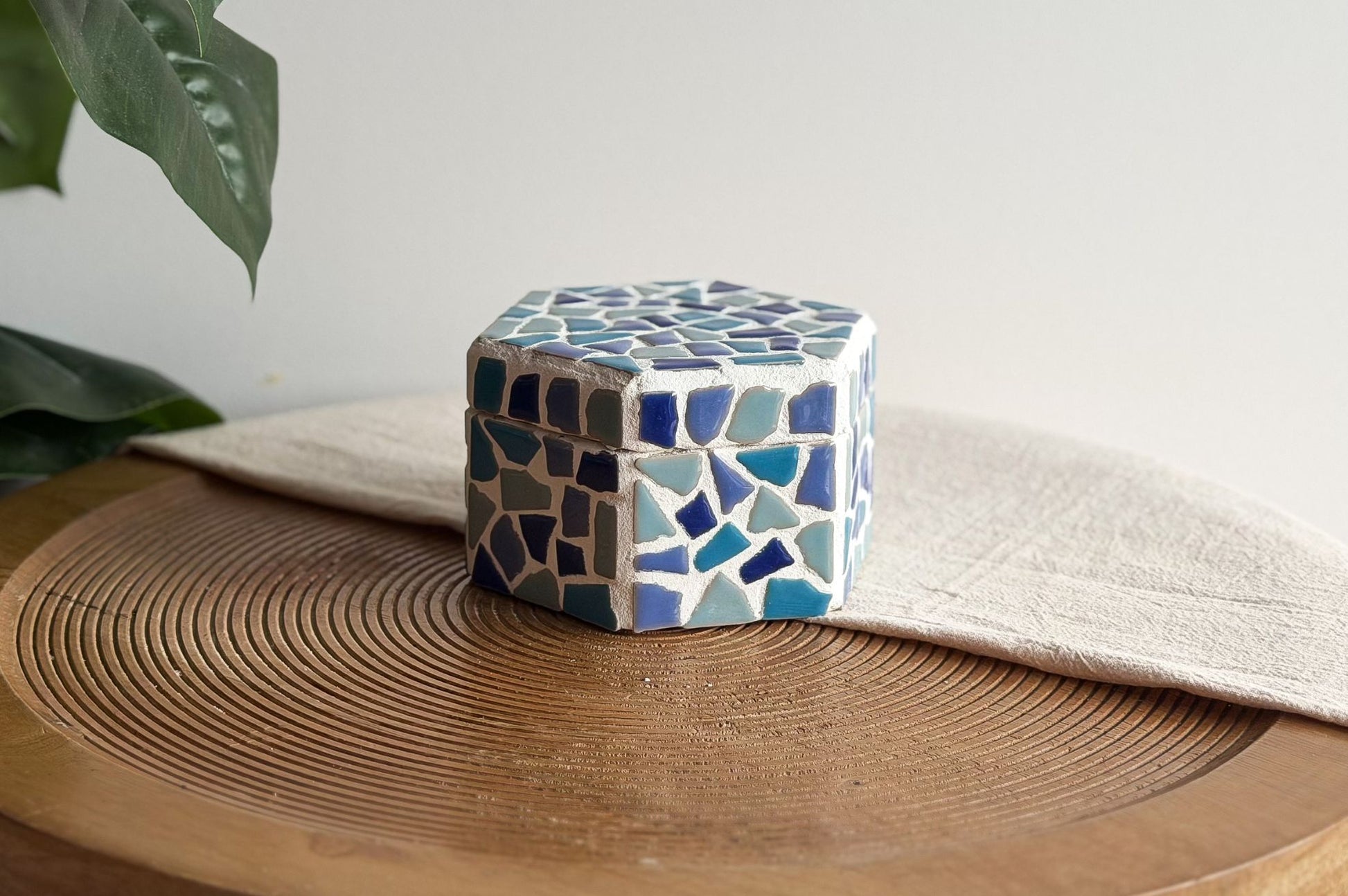 Schmuckkästchen blau