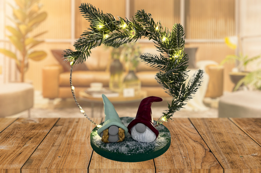 Bastelset Weihnachtsring mit Gnomen von Little Creations