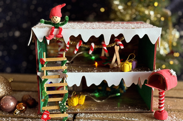 foto bastelset advent weihnachtshaus