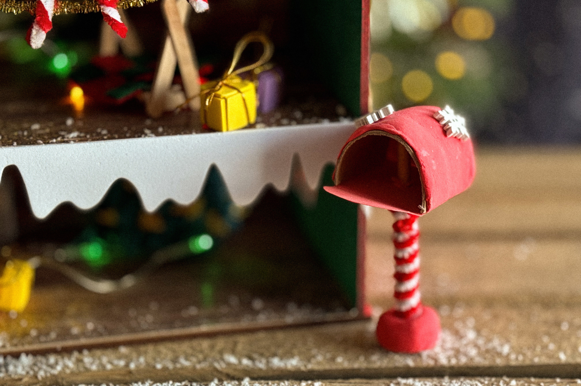 foto Bastelset Advents   Weihnachtshaus Posthaus