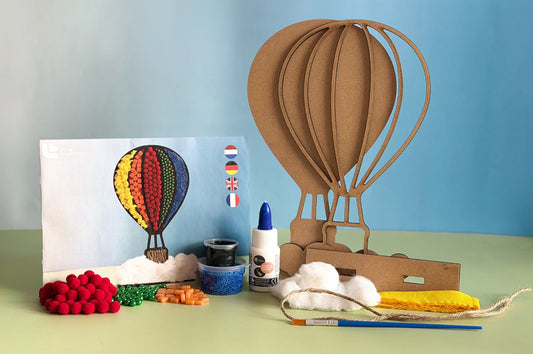 Bastelset Heißluftballon