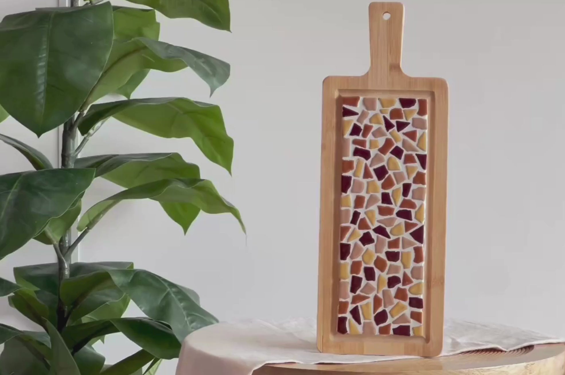 DIY Paket Mosaik Brett Tutorial